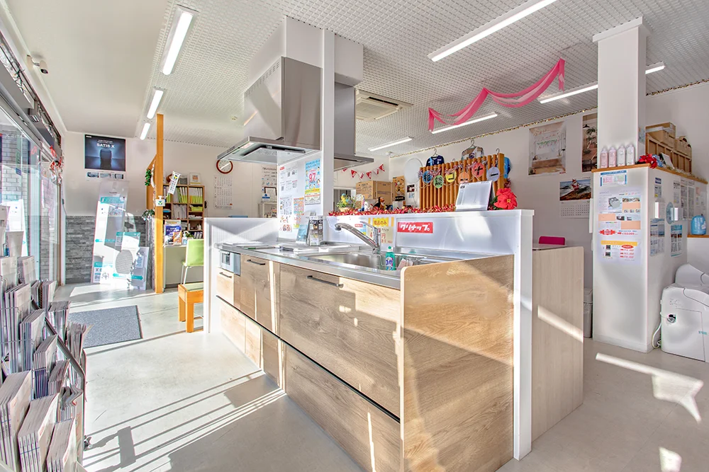 山添電気ショールーム店舗外観